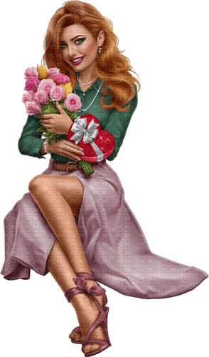 woman by nataliplus - png gratuito