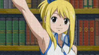Lucy Heartfilia - Ilmainen animoitu GIF