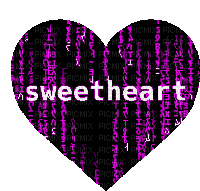 sweetheart - Bezmaksas animēts GIF