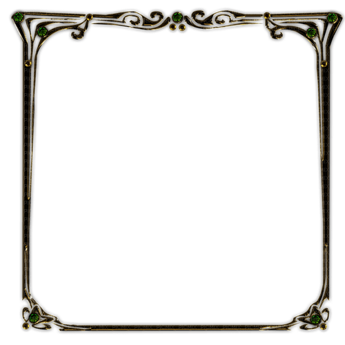 Cadre.Frame.Metal.Deco.Victoriabea - Free PNG