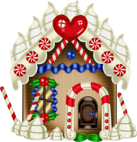 House. Christmas. Winter. Leila - kostenlos png