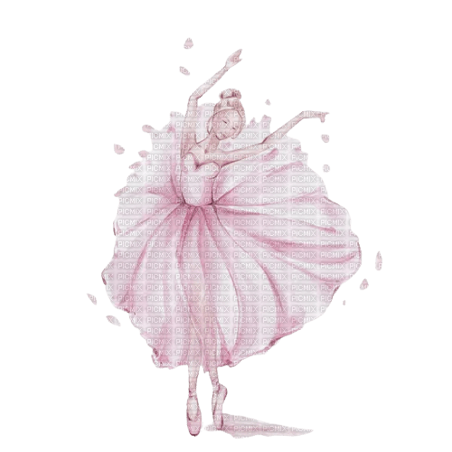 kikkapink ballerina deco clipart - png gratis