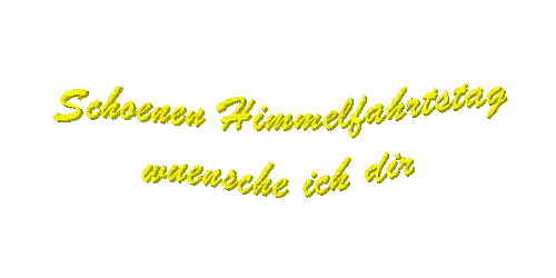 Himmelfahrtstag - Animovaný GIF zadarmo