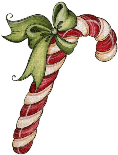 Zuckerstange, Weihnachten - PNG gratuit