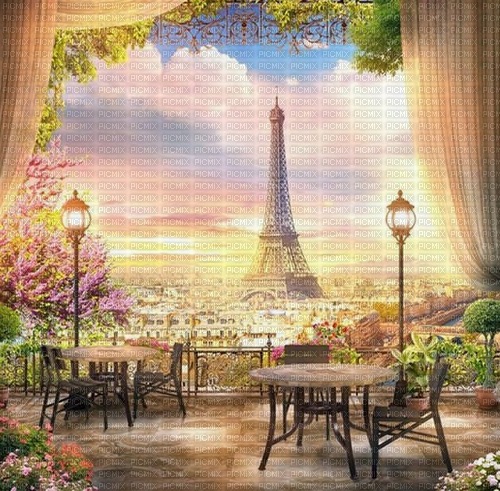 Paris, background, hintergrund - png ฟรี