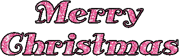 Merry Christmas text - Zdarma animovaný GIF