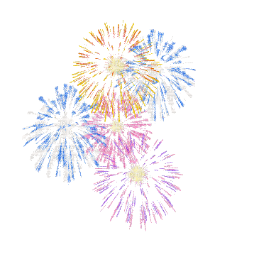 Background firework feuerwerk - GIF animate gratis