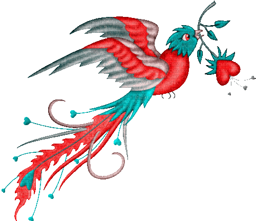 Y.A.M._Fantasy bird - 無料のアニメーション GIF