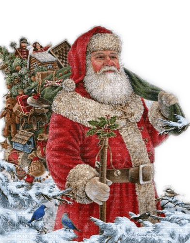 Rena Winter Weihnachten Santa Claus - nemokama png