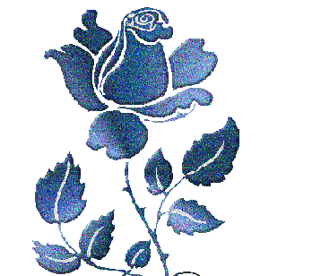 blue rose - Gratis geanimeerde GIF