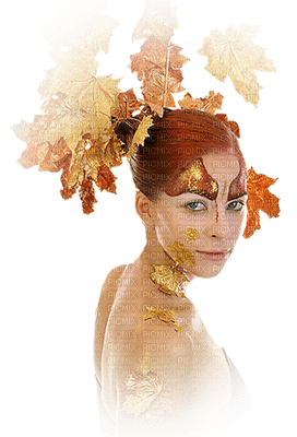 Kaz_Creations Woman Femme Autumn - png gratis