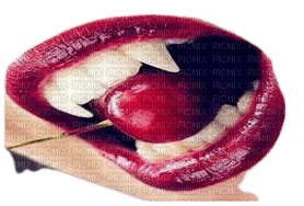Bouche Vampire - ücretsiz png