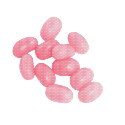 pink jellybeans - png gratuito