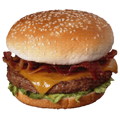 burger - Animovaný GIF zadarmo