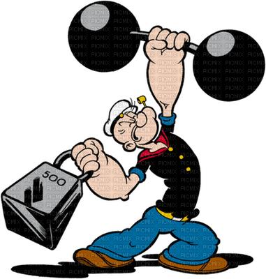 Kaz_Creations Cartoons Popeye - png ฟรี