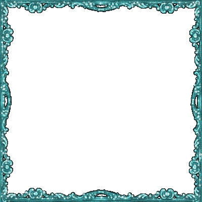 marco turqesa gif  dubravka4 - Zdarma animovaný GIF
