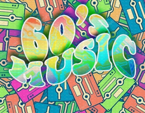 Music-Années 60 - png grátis