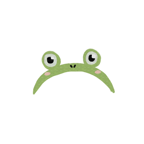 cute froggy hat - фрее пнг