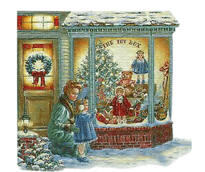 Kaz_Creations Paysage Scenery Christmas Mother Child - ilmainen png