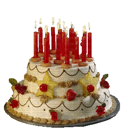 happy birthday milla1959 - Besplatni animirani GIF