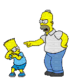 Homer Simpsons ** - Δωρεάν κινούμενο GIF