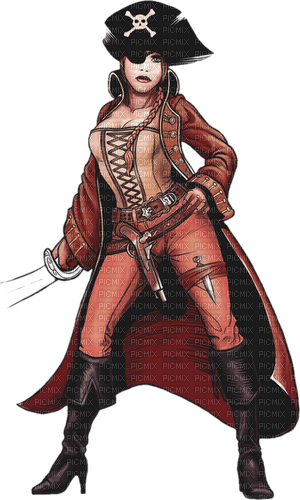 pirate woman - bezmaksas png