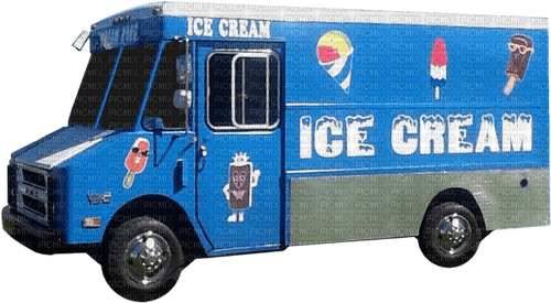 Ice cream truck - png gratis