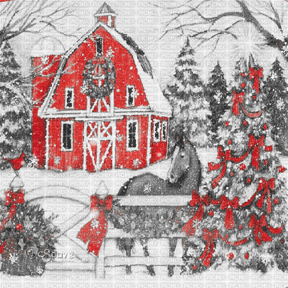 soave background animated winter christmas vintage - GIF animate gratis