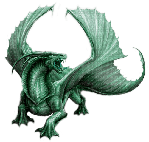 green dragon by nataliplus - PNG gratuit