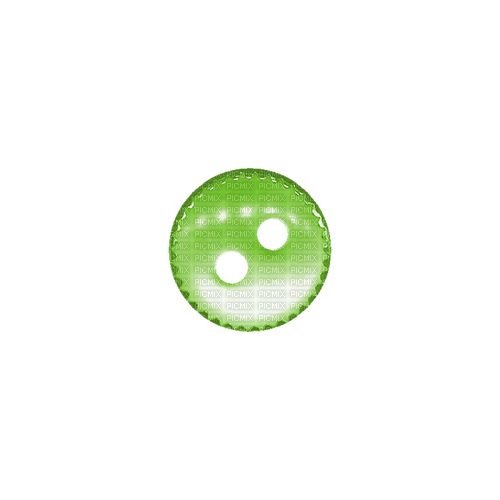 kikkapink deco scrap green botton - бесплатно png