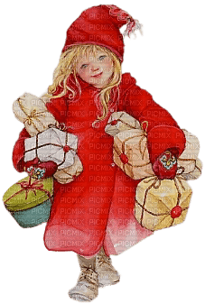 niña invierno navidad dubravka4 - PNG gratuit
