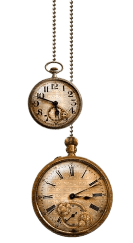 vintage clocks Bb2 - PNG gratuit