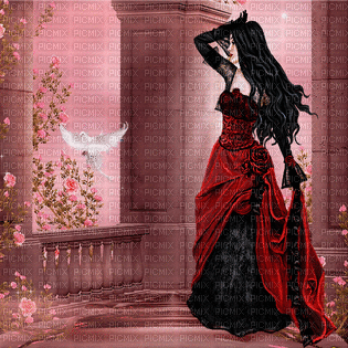 red-roses-Nitsa Papacon - Ücretsiz animasyonlu GIF