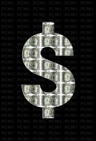 dollar - Bezmaksas animēts GIF