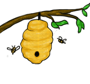 honey bee bp - Gratis animeret GIF