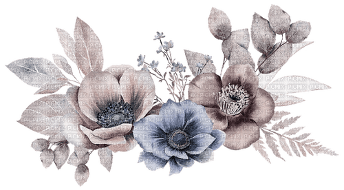 kikkapink deco flowers - kostenlos png