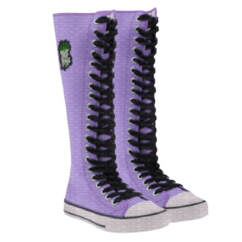 Boots Lilac - By StormGalaxy05 - png ฟรี