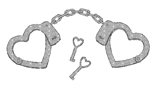 heart handcuffs - Бесплатный анимированный гифка