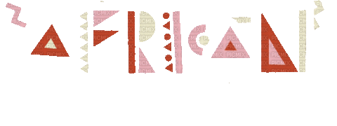 Africa.Text.Deco.Gif.Victoriabea - GIF เคลื่อนไหวฟรี