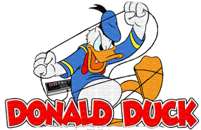 donald duck - nemokama png
