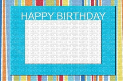 multicolored image ink happy birthday  stripes texture color border edited by me - png grátis