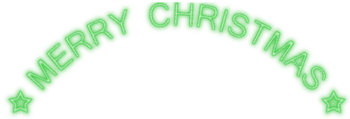 Merry Christmas.Text.Green - ilmainen png
