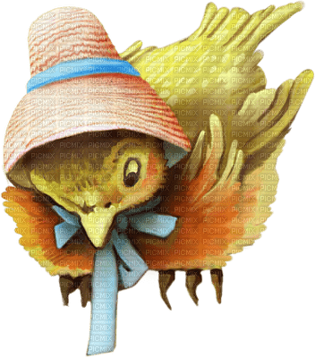 Kaz_Creations Cute Cartoon Bird Chick - zadarmo png