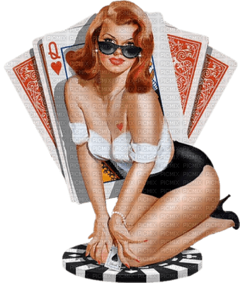 Kaz_Creations Woman Femme Roulette Gambling Casino - Free PNG