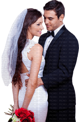 Kaz_Creations Couples Couple Bride & Groom  Wedding - png gratis