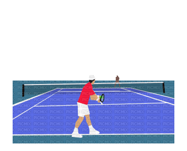 tennis player bp - Gratis animeret GIF