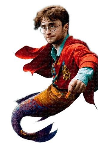 Harry Potter as a Mermaid - бесплатно png