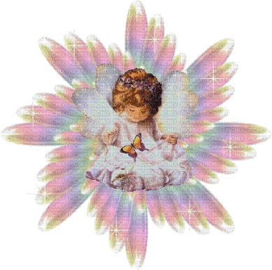Melly anđeo - Gratis animerad GIF