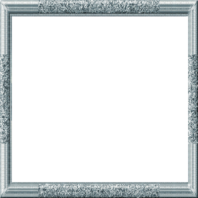 silver frame (created with gimp) - GIF animé gratuit