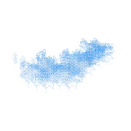 blue cloud - PNG gratuit
